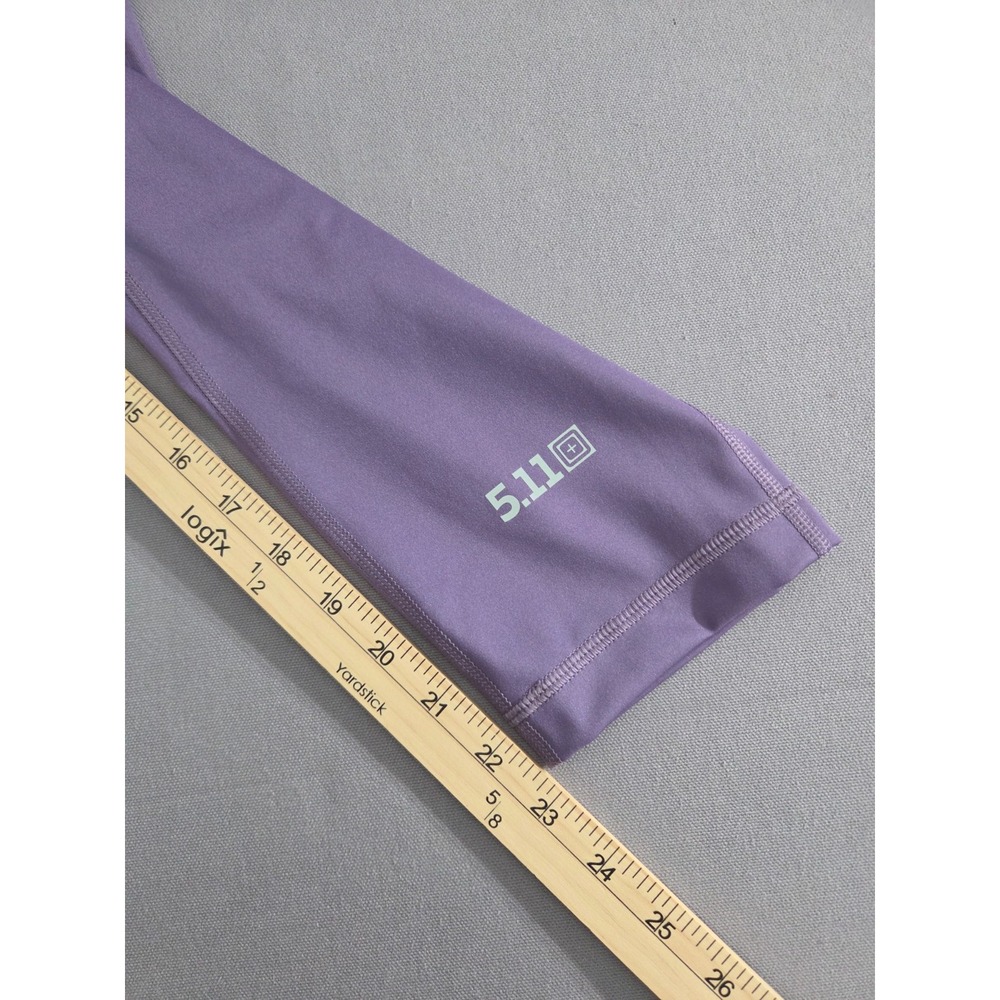 5.11 Leggings Womens Medium Purple Physical Training Ready Performance Pants - Picture 6 of 7